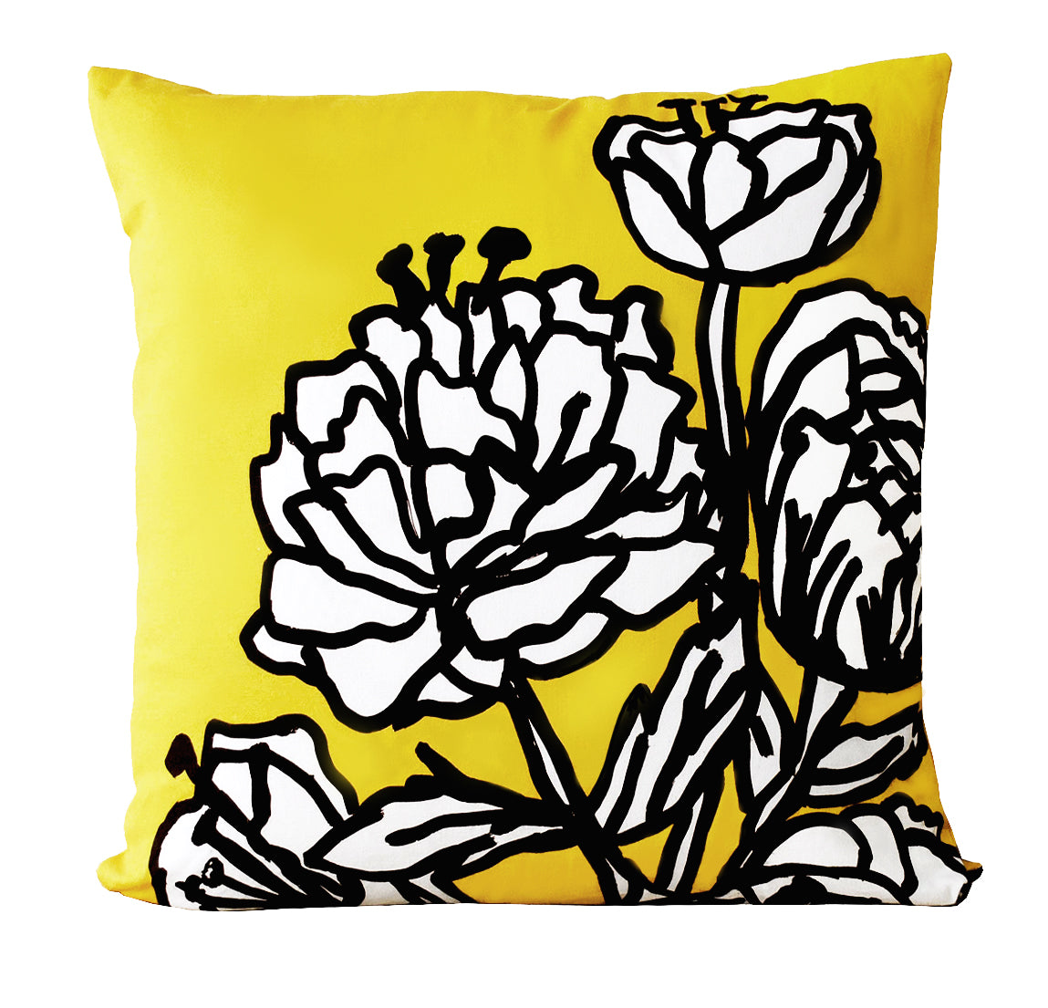 Ella Pillow-Sun Yellow